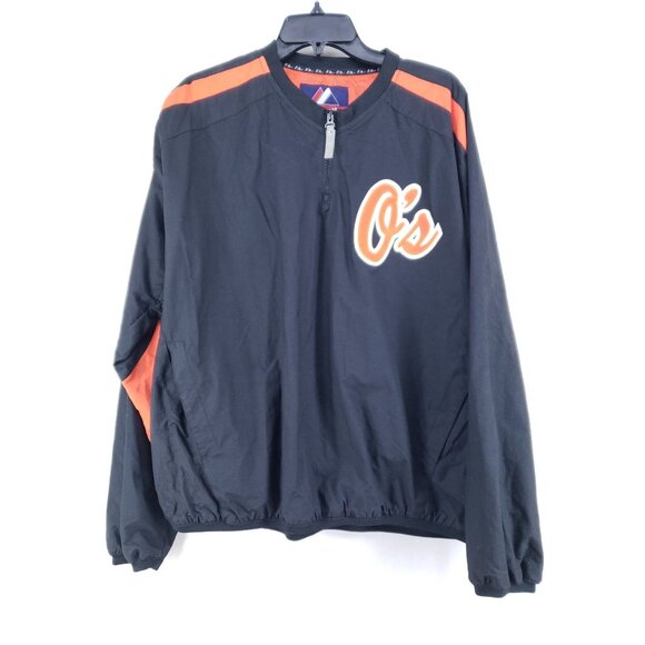 Baltimore Orioles Other - Baltimore Orioles Men's Size Large Quarter Zip Wind Breaker